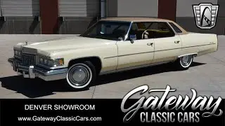 1530-DEN 1976 Cadillac Sedan Deville Gateway Classic Cars of Denver