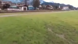 Uçak düştü anlık görüntüler