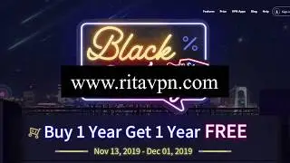 RitaVPN Black Friday Sale | Unblock DisneyPlus, Netflix, Hulu, and More