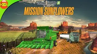 Farming Simulator 18 SinglePlayer - Too Much Sunflowers Harvested