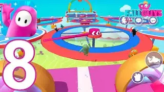 Fall Guys Mobile Gameplay Walkthrough Part 8 - Solo Mode (iOS, Android)