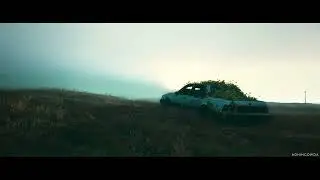 Abandoned car