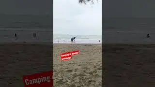 yang suka camping di pantai ada nih tempatnya di pantai cemara indah balongan kabupaten indramayu
