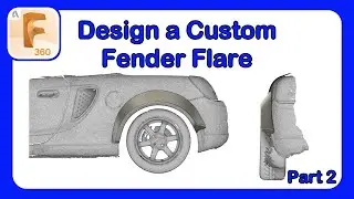 Design a Fender Flare in Fusion 360 - Rocket Bunny Inspired Fender Flare 