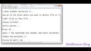 How to delete undeletable file in windows