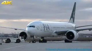 [4K] GE90 Engine Start Up! Pakistan Int'l Airlines [AP-BGZ] RWY 33R (Toronto Pearson) 3/22/2019