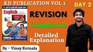 Conjunction Part2 COMPLETE    KD Publications English |Neetu Vol 1 Conjunction| NEETU SINGH | #ssc