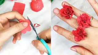 Carnation from foamiran  