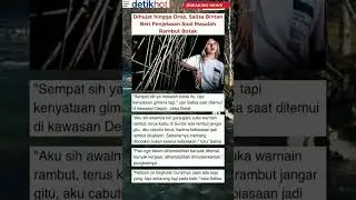 Sallsa Bintan Dihujat Karna Botak 