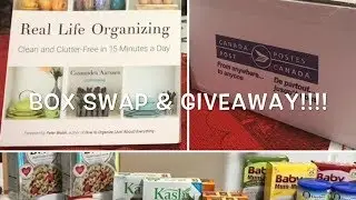 GIVEAWAY! (CLOSED) AND BOX SWAP WITH CLUTTERBUG & LEHOUX FAMILY!