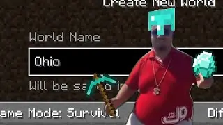 Skibidi Bop Yes Yes Yes Dance In Minecraft Ohio world