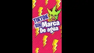 #Shorts DESCARGA TIKTOKS SIN MARCA DE AGUA