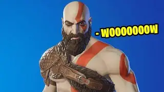 KRATOS NO FORTNITE !!!