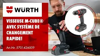 Cette perceuse-visseuse sans fil va révolutionner ton équipement! Découvre le système M-CLICK!
