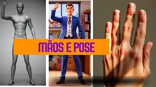 COMO CRIAR MÃOS E POSES CONSISTENTES COM IA - USANDO LEONARDOAI E POSE STUDIO IMAGENS COM QUALIDADE
