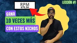 Nichos Rentables en Youtube que nadie Aprovecha 🤑 GANA 10 VECES MÁS |Automatización de Youtube 2023