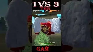 1Vs3 Only Headshot || TSG Short || Garena Free Fire ||