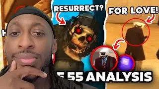 SKULL SKIBIDI TOILET & SECRET AGENT - Episode 55 ALL SECRETS & Easter Egg Analysis & Theory Reaction