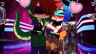 “You like… me?” Fnaf security breach//Gacha Club//Monteddy (Monty x Freddy ship name)