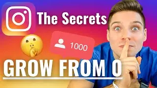 How To Grow On Instagram From SCRATCH (With 0 Followers!)