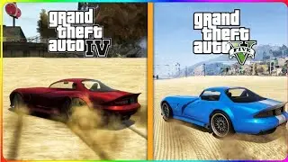 GTA 5 vs GTA 4 Comparison | Why These Are the Best Realistic Games