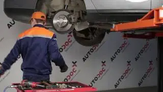Hoe een koppelstang achteraan op een VW PASSAT B6 vervangen [HANDLEIDING AUTODOC]