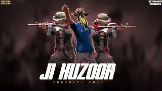Ji Huzoor | Free Fire Best Edited Velocity Montage | Edit Like @samratvfx