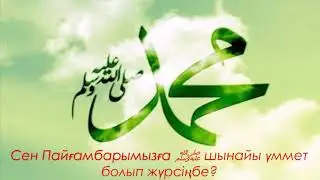 Пайғамбарымды (с.а.с.) сағындым