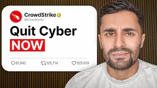 DON’T Start Cybersecurity - Here is WHY
