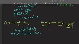 Common Ion Lesson