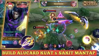 NI DIA BUILD ALUCARD TERKUAT & TERSAKIT‼️AUTO TERABAS SAMPAI MANIAC|MOBILE LEGENDS