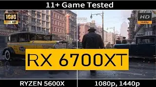 AMD 6700XT Gaming Benchmarks with Ryzen 5600X