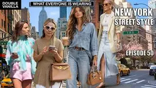 WHAT EVERYONE IS WEARING IN NEW YORK → New York Street Style Fashion → EPISODE. 50