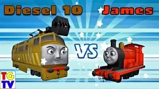 Thomas & Friends: Go Go Thomas - Diesel 10 vs James, Emily