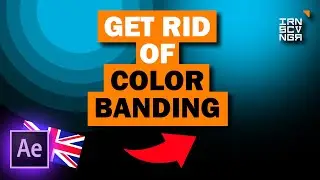 [017] Reduce COLOR-BANDING in your renders! | Adobe AFTER EFFECTS TUTORIAL | Eng