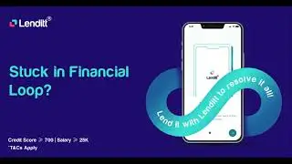 Stuck in a Financial Loop? Resolve it with Lenditt! 🔄