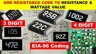 {488} SMD Resistor Code To Resistor Value And Wattage Rating