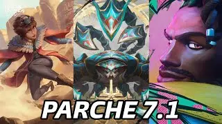 WILD RIFT PATCH 7.1: 3 NEW CHAMPIONS - SKARNER, TALIYAH AND K'SANTE.