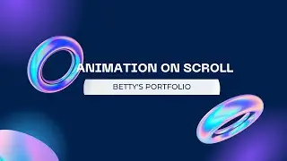 Animate on Scroll | RellaxJS | Scroll Reveal | Responsive Portfolio | 