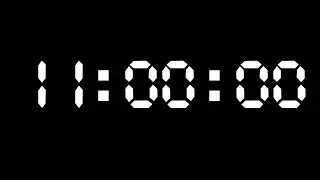 11 Hour Timer Alarm (Countdown Timer)