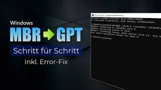 Convert MBR to GPT without data loss incl. troubleshooting | Disk Layout Validation Failed solved!