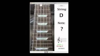 Super Guitar Fretboard Addict - A Fretboard Trainer App for Mac