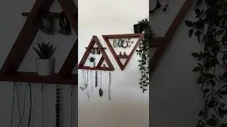 DIY Jewelry Shelf