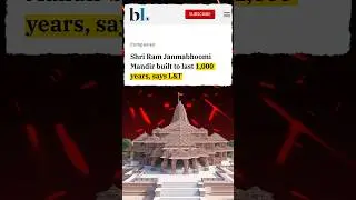 Shri Ram Janmabhoomi Mandir built to last 1,000 Years!!! 