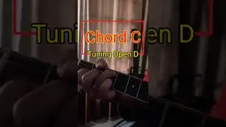 Guitar Chord C (Tuning Open D)