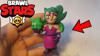 КАК СЛЕПИТЬ НОВОГО БРАВЛЕРА ЛОЛА ИЗ БРАВЛ СТАРС | brawlstars clay LOLA