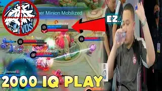 BALOYSKIE 2000 IQ PLAY TO END THE GAME BEHIND EVOS BACK..😳