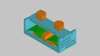 Adjustment Mechanism with Leaf Springs