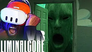 PLAYING THE MOST UNSETTLING BACKROOMS HORROR GAME IN VR | Liminalcore Full Game