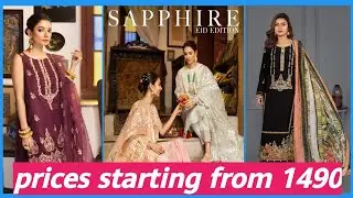 Sapphire Eid Collection 2020 With Prices